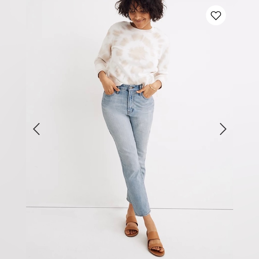 Madewell the Tall Curvy Perfect Vintage Jean in Fitzgerald Wash